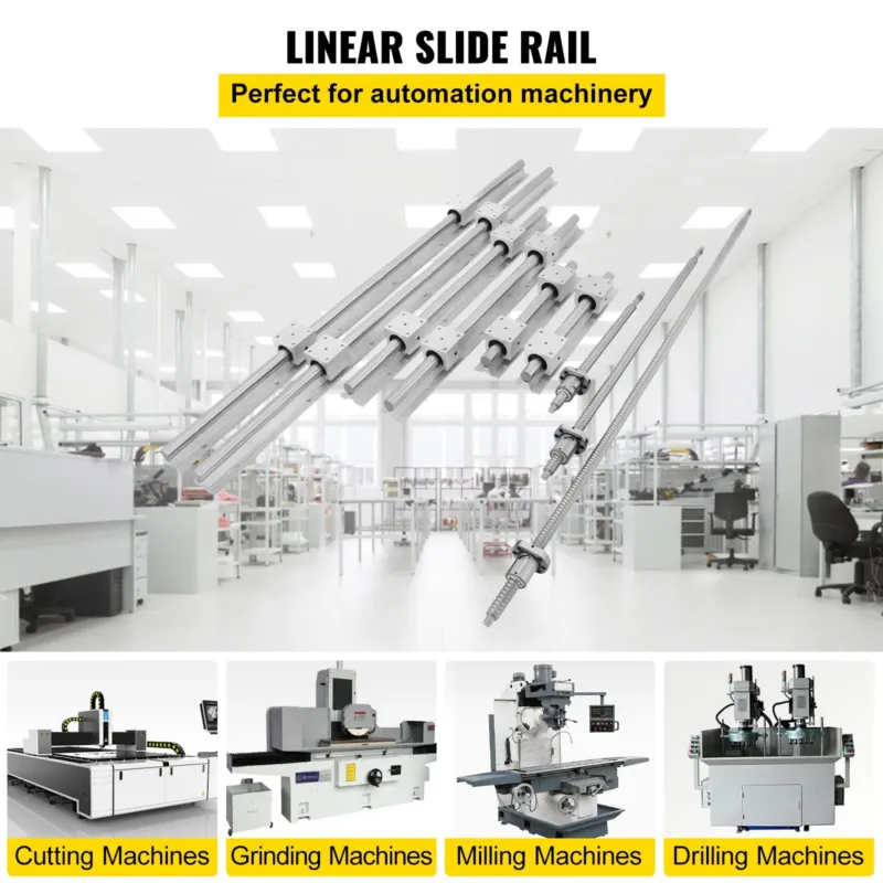 SBR20 lineaarrööpa komplekt + 3 kuulkruvi RM1605-350/650/1050mm CNC