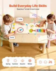 Seinale kinnitatav tegevustahvel, 40,6 cm, 1450 x 380 x 62 mm — pilt 3