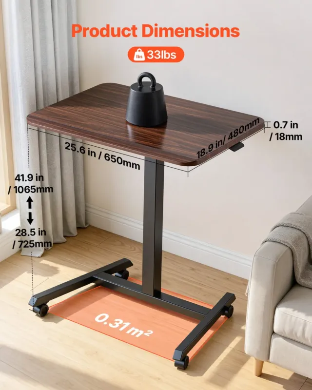 Seisulaud, 650 x 480 mm, 15 kg