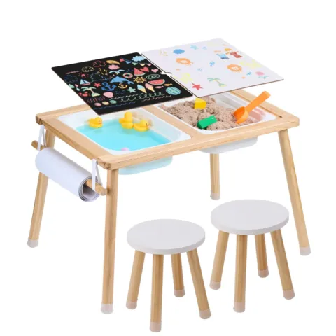 Sensoorse laua ja toolide komplekt, 81,5 x 59,9 x 50,5 cm, 29,9 kg