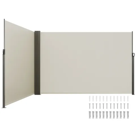 Sissetõmmatav külgmarkiis, 180 g, 200 x 600 cm