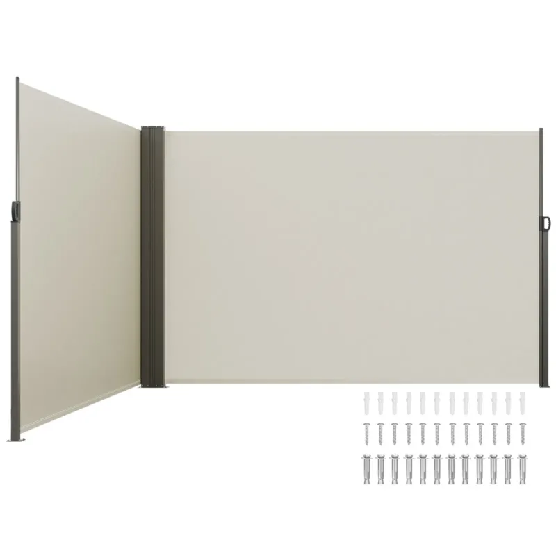 Sissetõmmatav külgmarkiis, 180 g, 200 x 600 cm