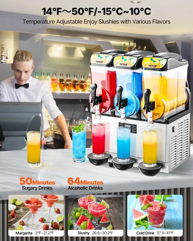 Slušimasin, kolmekordne silinder