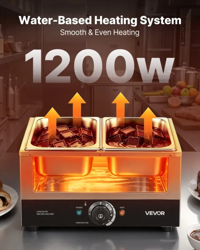 Šokolaadi sulatusmasin 8,2 kg, 1200 W