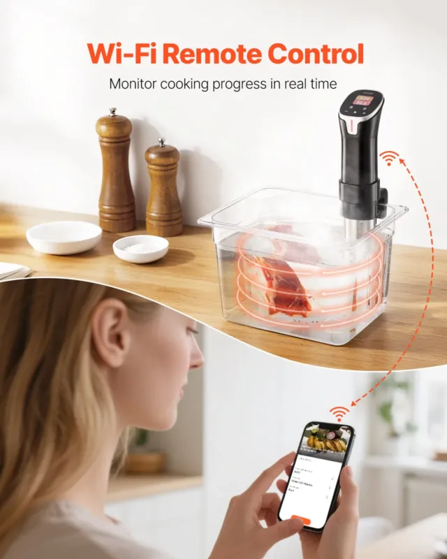 Sous vide keedukepp 1100 W