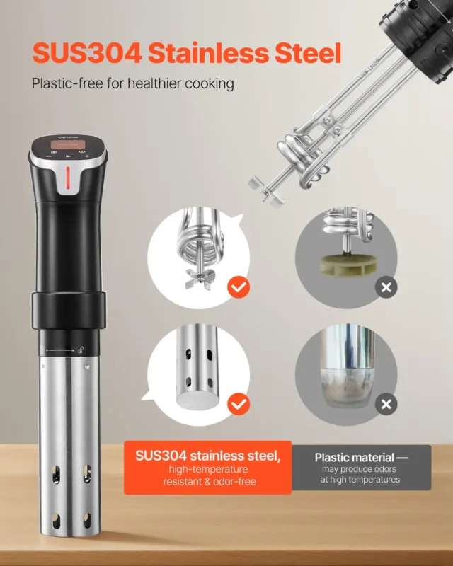 Sous vide keedukepp 1100 W