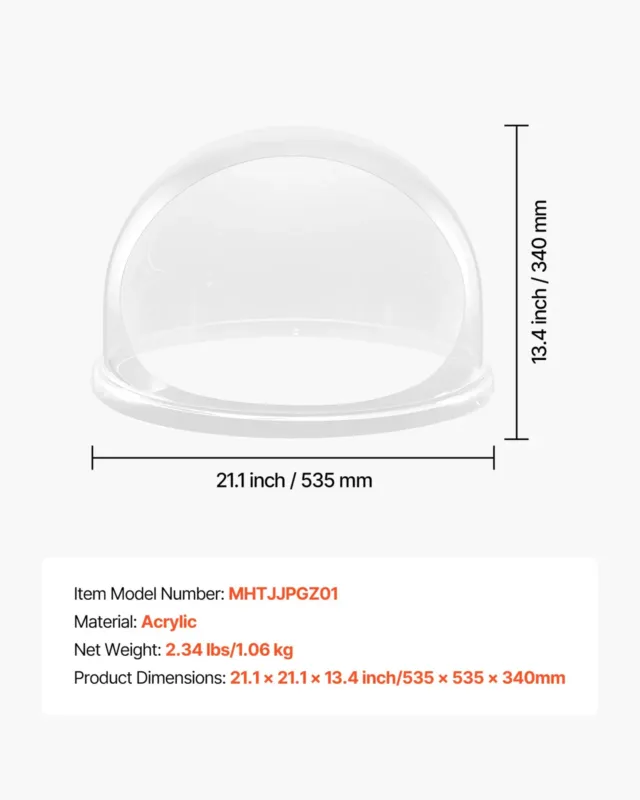 Suhkruvatimasina kuppel 52 cm