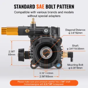 Survepesuri pump, 19 mm, 9,5 L — pilt 4
