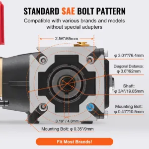 Survepesuri pump, 19 mm, 9,5 L — pilt 5