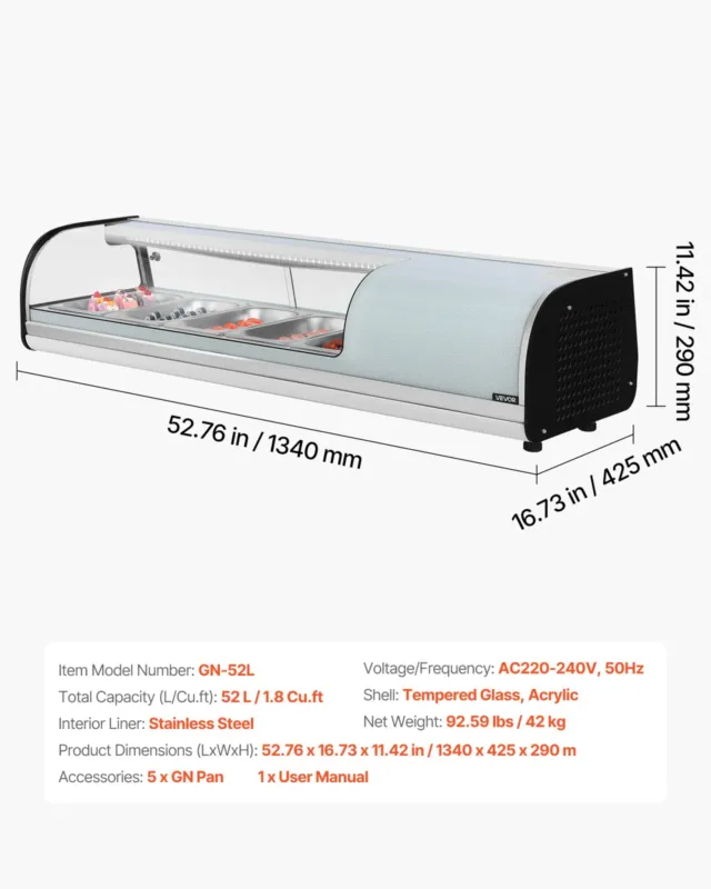 Sushivitriin 52 L