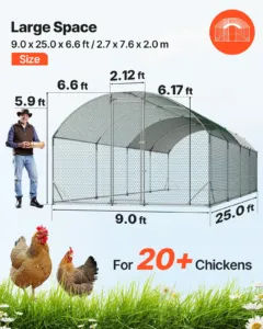 Suur metallist kanakuudi, 2,7 x 7,6 x 2 m, 55 kg — pilt 2
