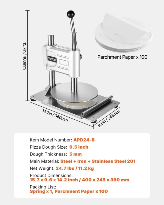Tainapress 24,1 cm, 100 tk