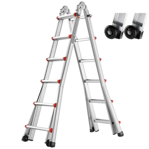 Teleskoopredel A-raam, 6,25 m, 150 kg