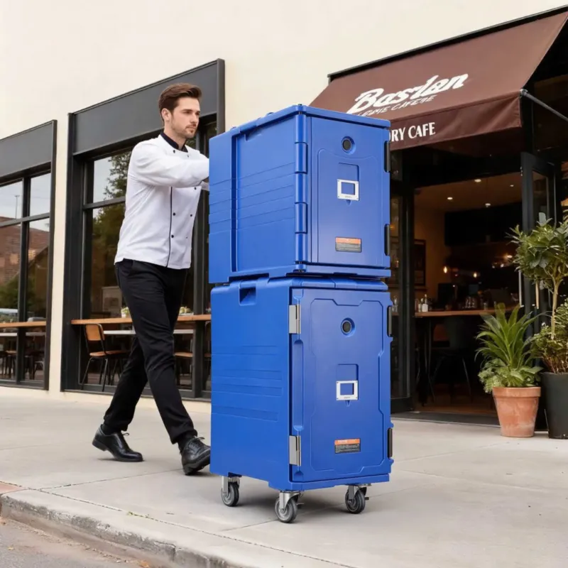 Termokast toidu transpordiks 120 L, sinine