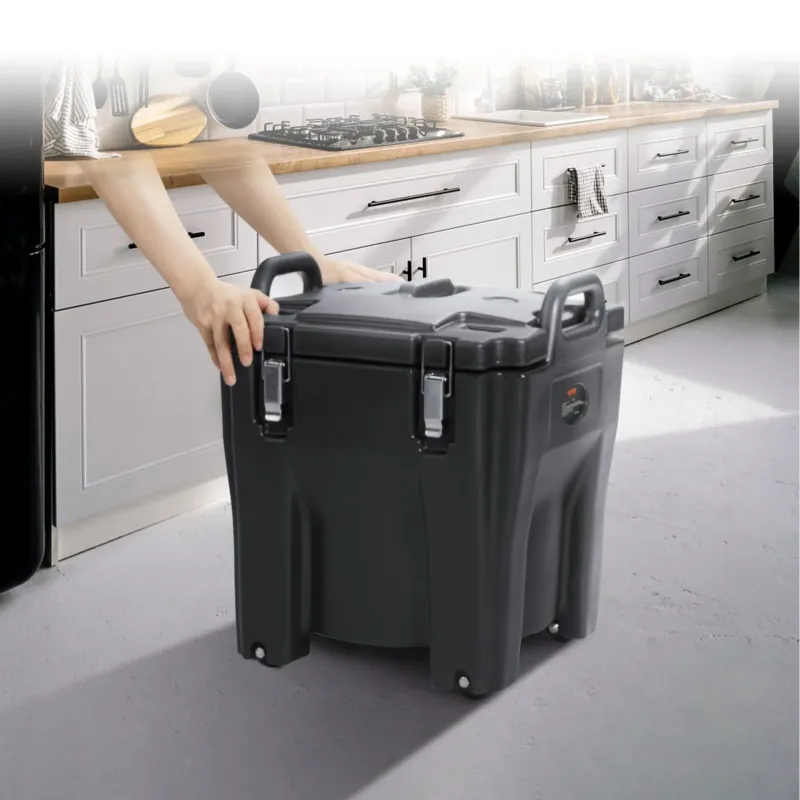 Termokast toidu transpordiks 30,3 L, must