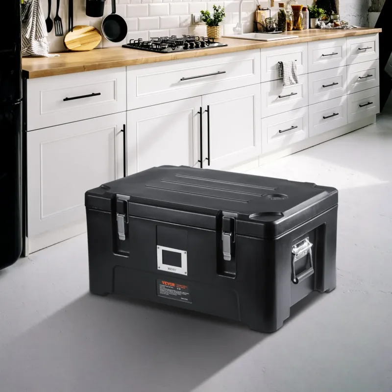 Termokast toidu transpordiks 34,1 L, must
