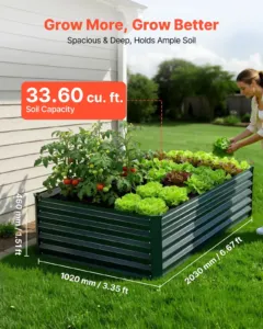 Tsingitud kõrgpeenar, 2030 x 1020 x 460 mm, 2,03 x 1,02 x 0,46 m — pilt 2