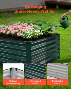 Tsingitud kõrgpeenar, 2030 x 1020 x 460 mm, 2,03 x 1,02 x 0,46 m — pilt 3