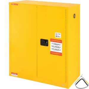 Tuleohtlike ainete ohutuskapp, 128,7 L, 1095 x 460 x 1273 mm — pilt 1