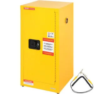 Tuleohtlike ainete ohutuskapp, 60 L, 46 x 46 x 90 cm — pilt 1