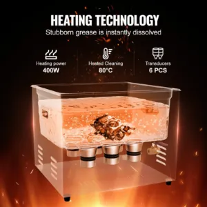 Ultraheli puhasti, 15 L, 360 W — pilt 3