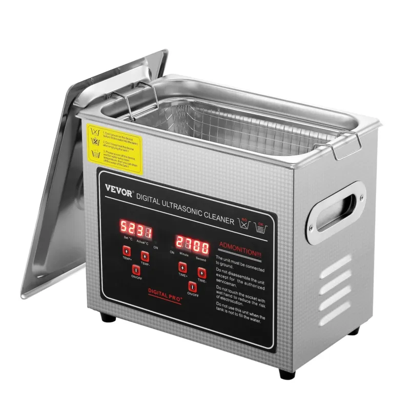 Ultrahelipuhasti digitaalse taimeri ja küttekehaga, 3 L, 170 W