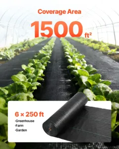 Umbrohutõkkekangas, 1,8 x 76,2 m, 141,7 g — pilt 3