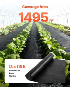 Umbrohutõkkekangas, 3,96 x 35,1 m, 99,2 g — pilt 3