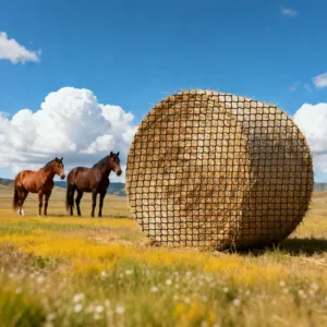 Ümmargune heinavõrk, 1,8 x 1,8 x 1,8 m, 42 x 42 mm — pilt 1