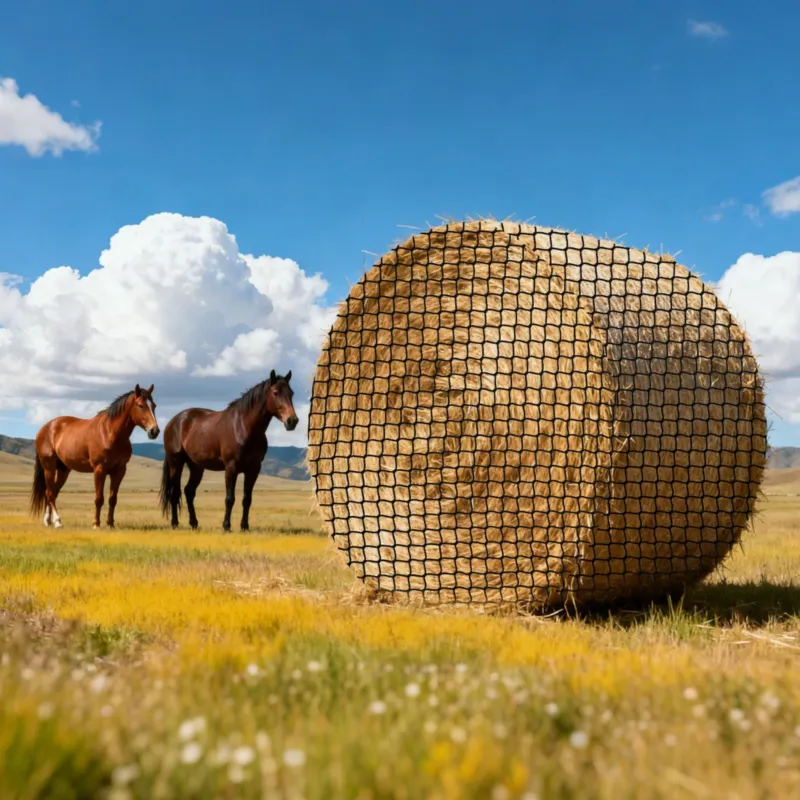 Ümmargune heinavõrk, 1,8 x 1,8 x 1,8 m, 42 x 42 mm