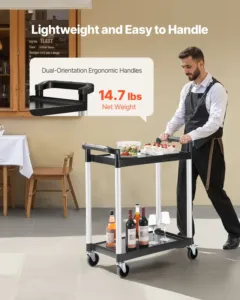 Universaalkäru, 136 kg, 2 tasandit — pilt 5