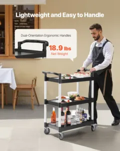 Universaalkäru, 136 kg, 3 tasandit — pilt 5