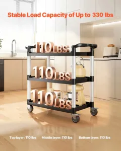 Universaalkäru, 227 kg, 3 tasandit — pilt 2