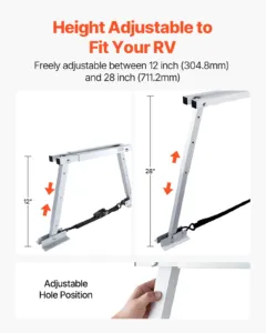 Universaalne haagissuvila stabilisaator, 304,8 mm, 2 tk — pilt 3