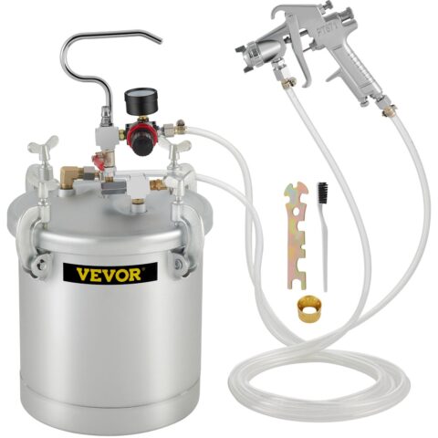Commercial Paint Pressure Tank 9.46 L Pressure Pot Tank 10L Pressure Paint Pot Feed Spray