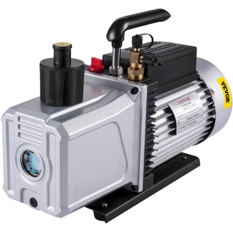 Vacuum Pump Single Stage 340 L/min(12CFM) Inlet port 1/4