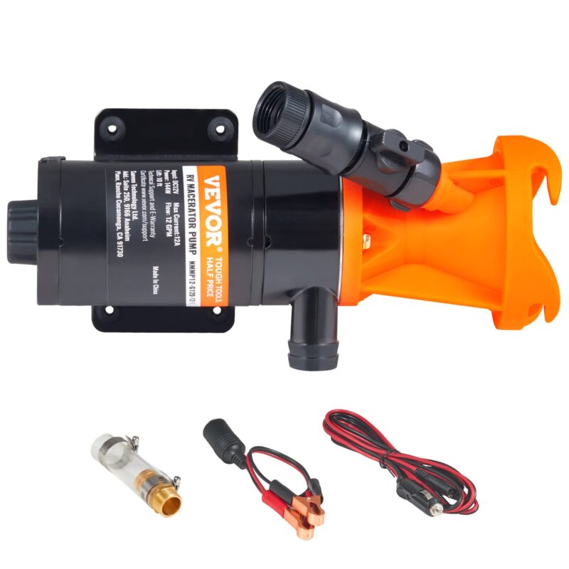 RV Portable Macerator Pump, 150 L, 3 m