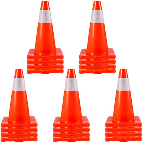 20Pack 18" Traffic Cones, 20 tk