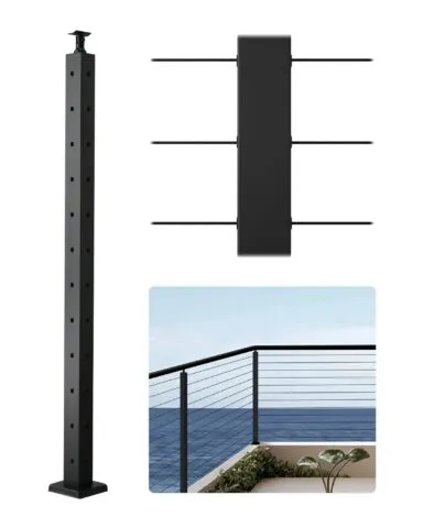 Kaablipiirdepost, 107 x 5,08 x 5,08 cm, 1 tk