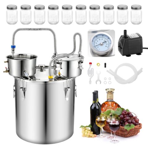 Alcohol Still, 50 L, 284 x 454 g