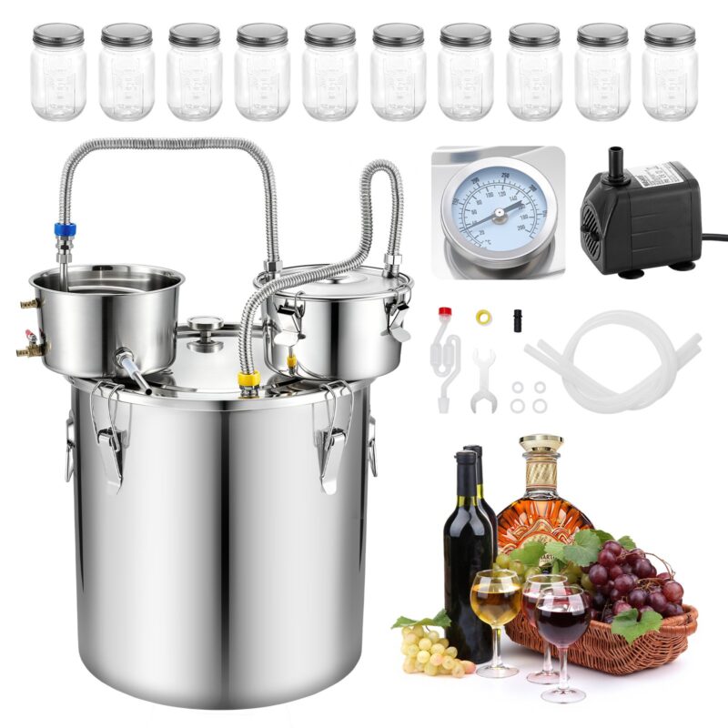 Alcohol Still, 50 L, 284 x 454 g