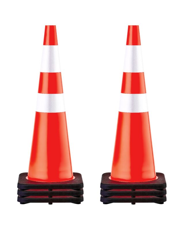 6Pack 36" Traffic Cones, 6 tk