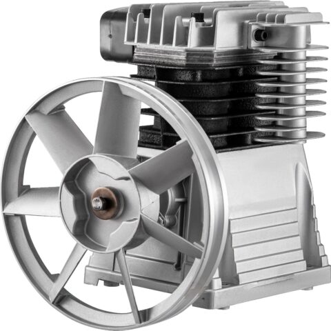 New Industrial Twin Cylinder Air Compressor Pump Suitable For 2.2KW Max 7.99 bar Pressure
