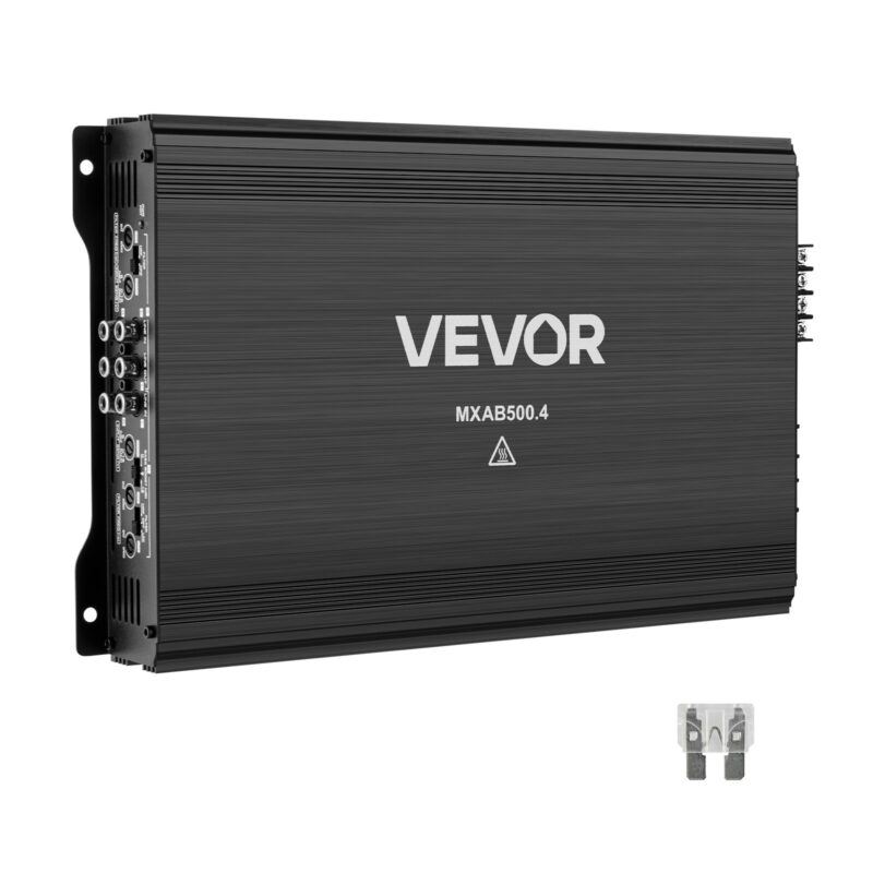 Car Audio Amplifier, 4 x 250 W, 348 x 215 x 46 mm