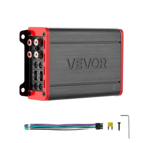 Car Audio Amplifier, 4 x 120 W, 0,62 kg