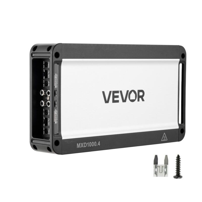 Car Audio Amplifier, 4 x 500 W, 264 x 145 x 48 mm