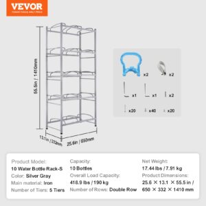 5-astmeline veekannuhoidja, 190 kg, 18,9 L, 5 tasandit — pilt 7