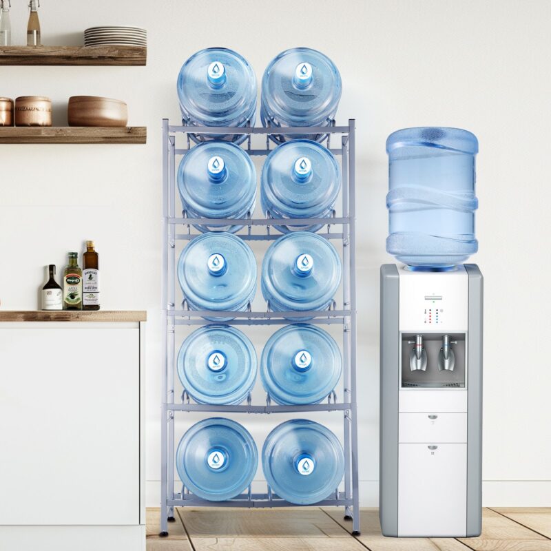 5-astmeline veekannuhoidja, 190 kg, 18,9 L, 5 tasandit