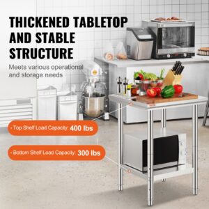 Roostevabast terasest ettevalmistuslaud, 318 kg, 61,0 x 61,0 x 78,7 cm — pilt 3