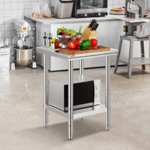 Roostevabast terasest ettevalmistuslaud, 318 kg, 61,0 x 61,0 x 78,7 cm — pilt 8